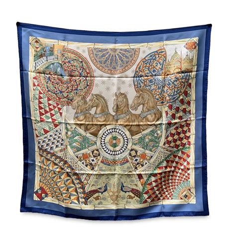 hermes trophees de venise|Trophees de Venise Hermes Scarf .